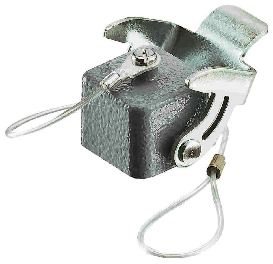 HARTING Han 3A Protect Cover, 1 Lever, Die Cast