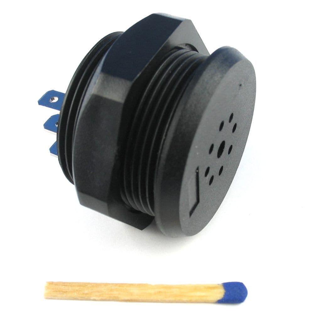 DIGISOUND B/CP228 BLACK Waterproof Piezo Buzzer with oscillator