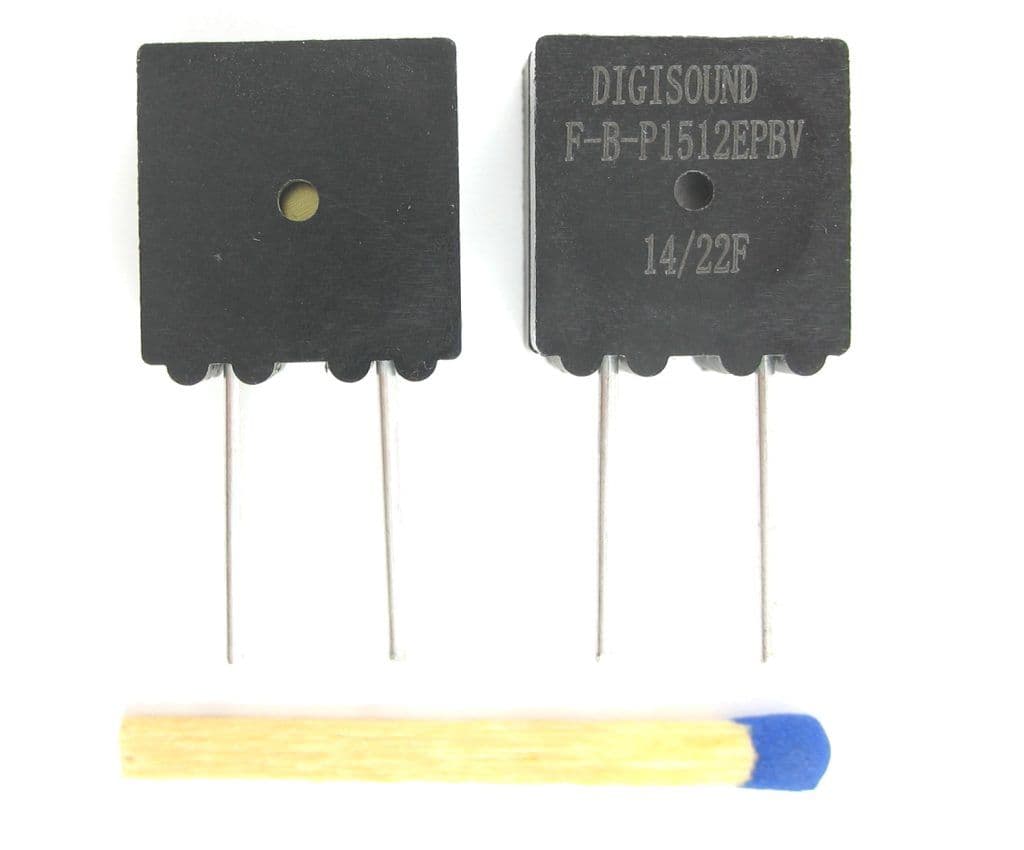 DIGISOUND F-B-P1512EPBV Piezo THT Buzzer without oscillator