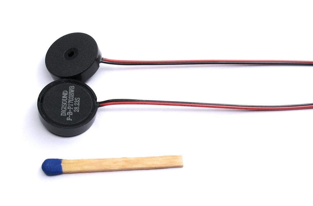 DIGISOUND F-B-P1703EWB-100 Piezo Buzzer without oscillator