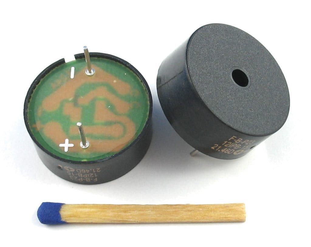DIGISOUND F-B-P2312IPB-15 Piezo THT Buzzer with oscillator