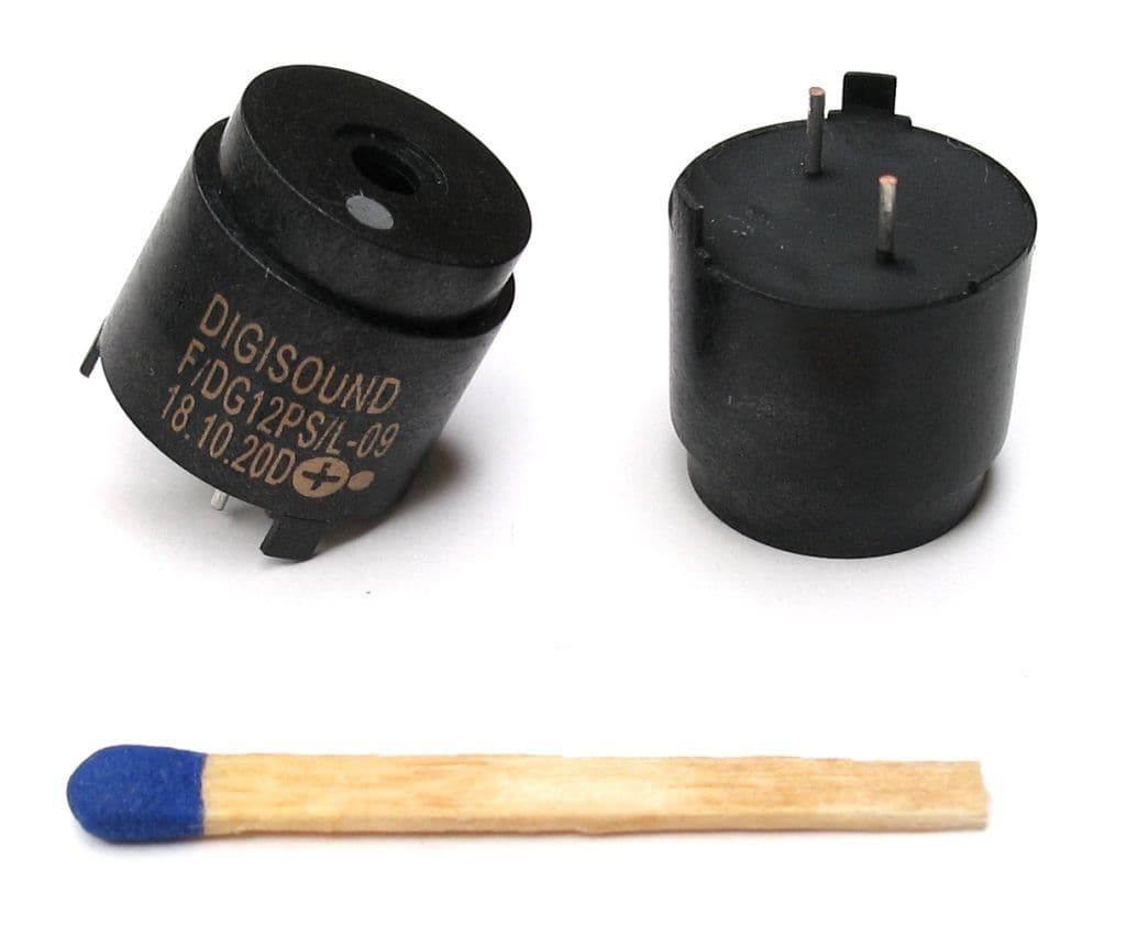 DIGISOUND F/DG 12P S/L-09 Magnetic THT Buzzer without oscillator
