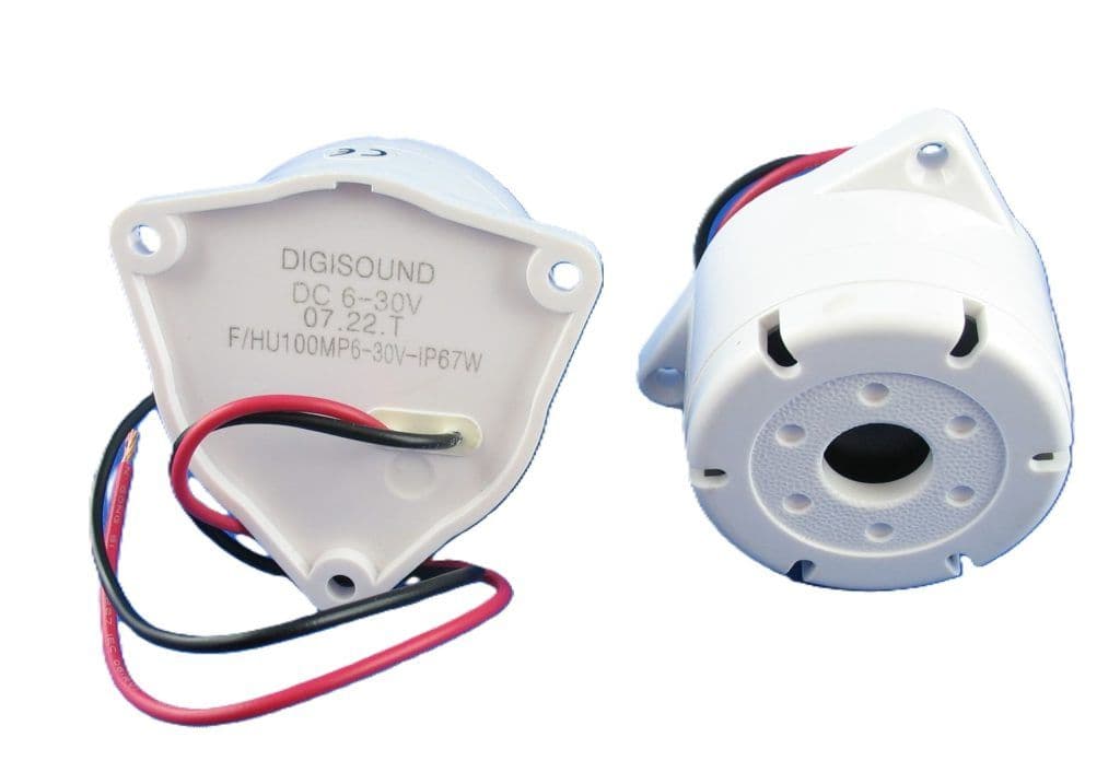 DIGISOUND F/HU100MP6-30V-IP67W Backup Alarm