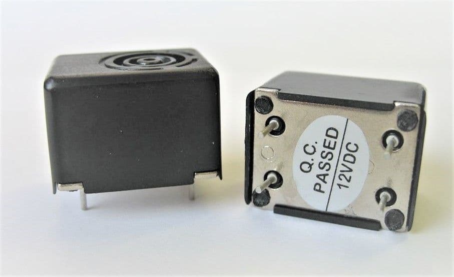 DIGISOUND F/NCMB 12 BLACK Mechanical THT Buzzer with Oscillator