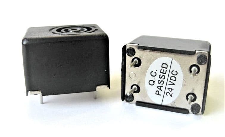 DIGISOUND F/NCMB 24 BLACK Mechanical THT Buzzer with Oscillator