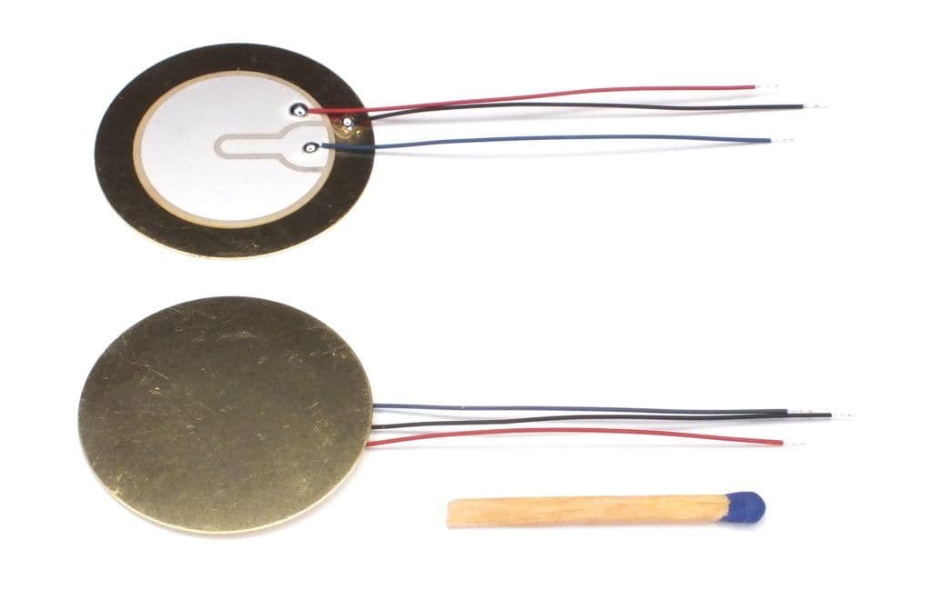 DIGISOUND F-PF-352.8-W60-01 Piezo Disk with Feedback Electrode