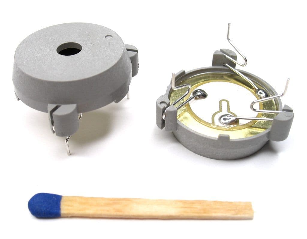 DIGISOUND F/SU 21-02 Piezo THT Buzzer with feedback pin