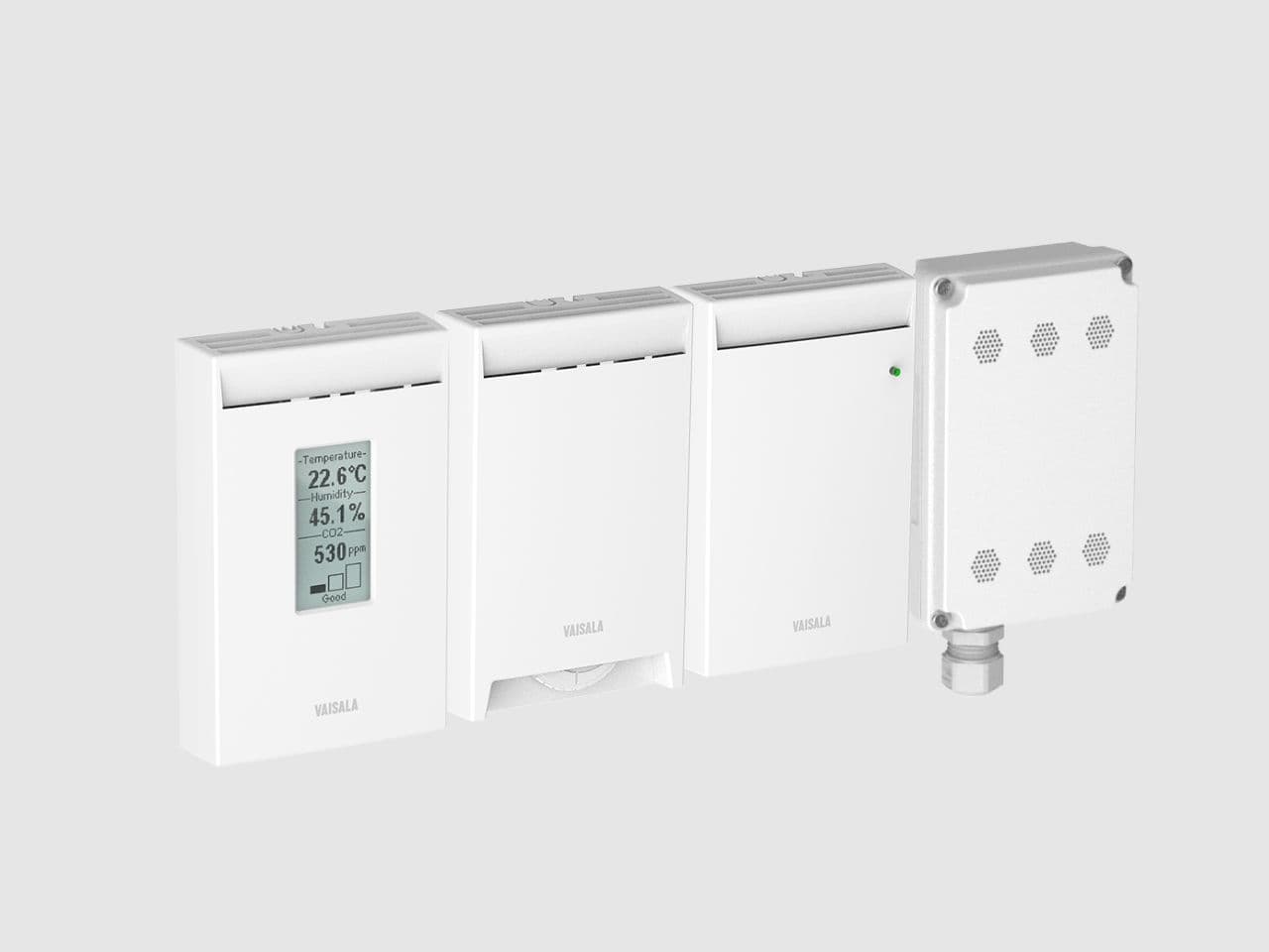 二氧化碳、湿度和温度变送器系列 GMW80