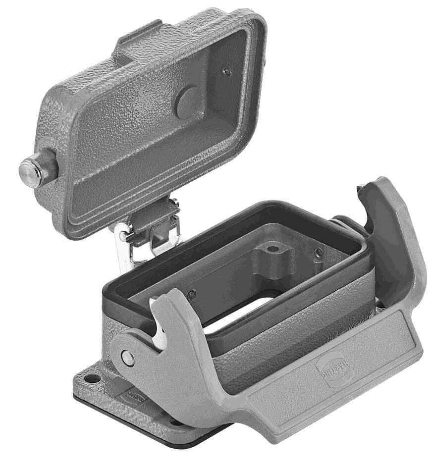 HARTING Han B Base Panel 1 Lever Metal Cover