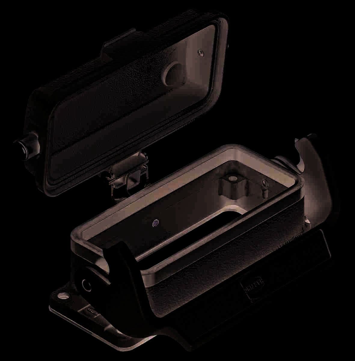 HARTING Han 16B-HBM single lever metal cover
