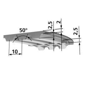 BRECO® 同步带 按米 BATK10