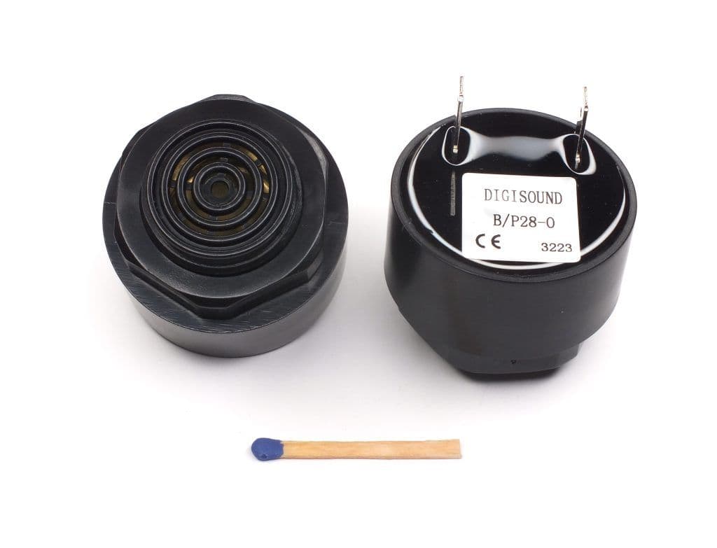 DIGISOUND B/P28-0 Waterproof Piezo Buzzer with oscillator