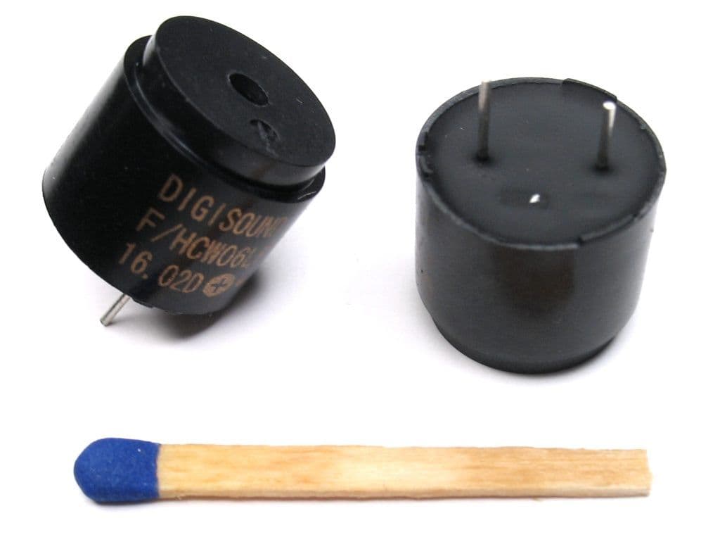 DIGISOUND F/HCW 06 WITH LABEL Magnetic THT Buzzer with oscillator